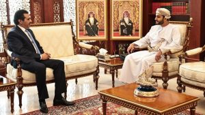 Mr. Dhi Yazan bin Haitham receives the Jordanian Ambassador